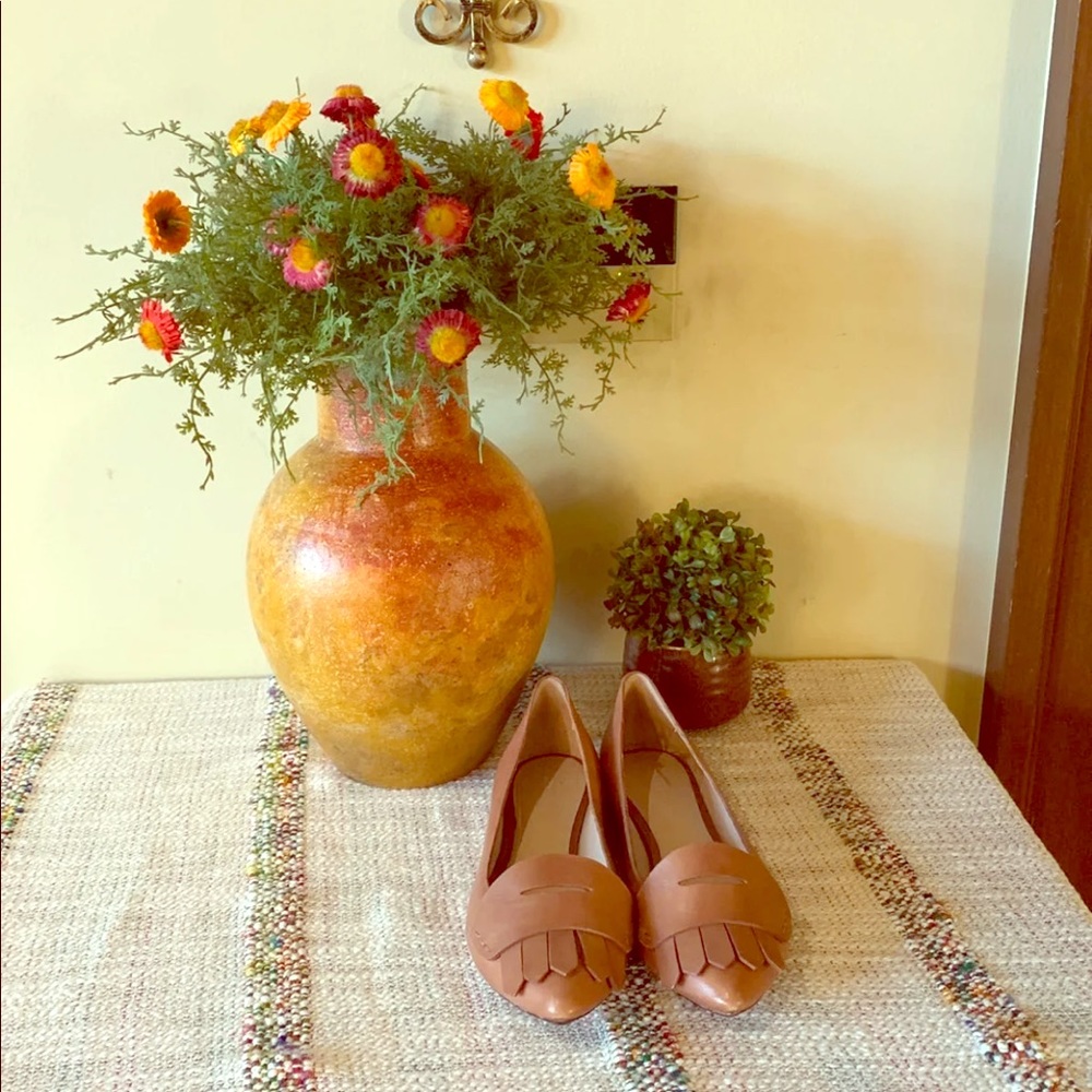 Brown Pour la Victoire flats